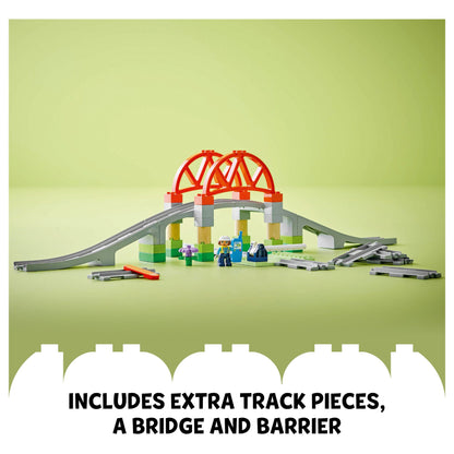 LEGO 10426 DUPLO Town Eisenbahnbrcke und Schienen - Erweiterungsset