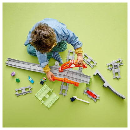 LEGO 10426 DUPLO Town Eisenbahnbrcke und Schienen - Erweiterungsset