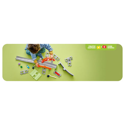 LEGO 10426 DUPLO Town Eisenbahnbrcke und Schienen - Erweiterungsset