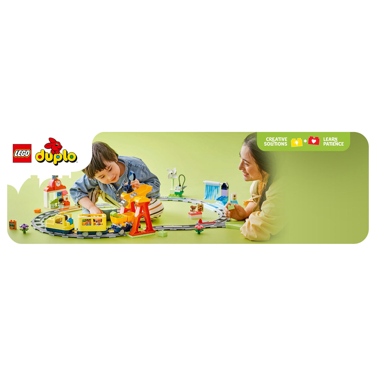 LEGO 10428 DUPLO Town Groe interaktive Eisenbahn