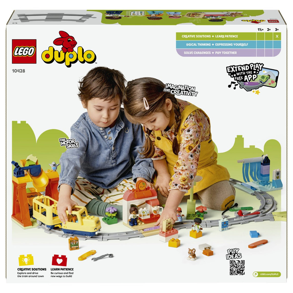 LEGO 10428 DUPLO Town Groe interaktive Eisenbahn