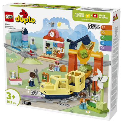 LEGO 10428 DUPLO Town Groe interaktive Eisenbahn