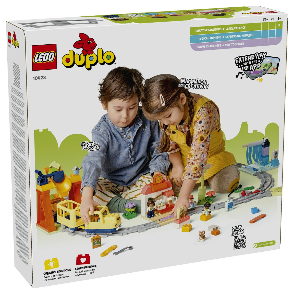 LEGO 10428 DUPLO Town Groe interaktive Eisenbahn