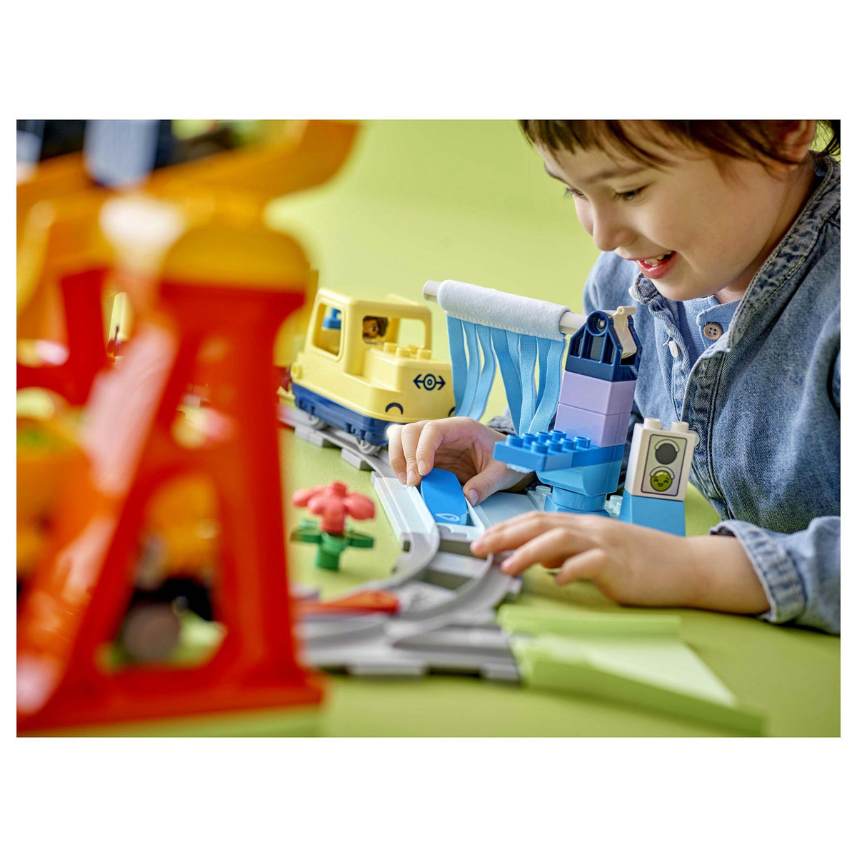 LEGO 10428 DUPLO Town Groe interaktive Eisenbahn