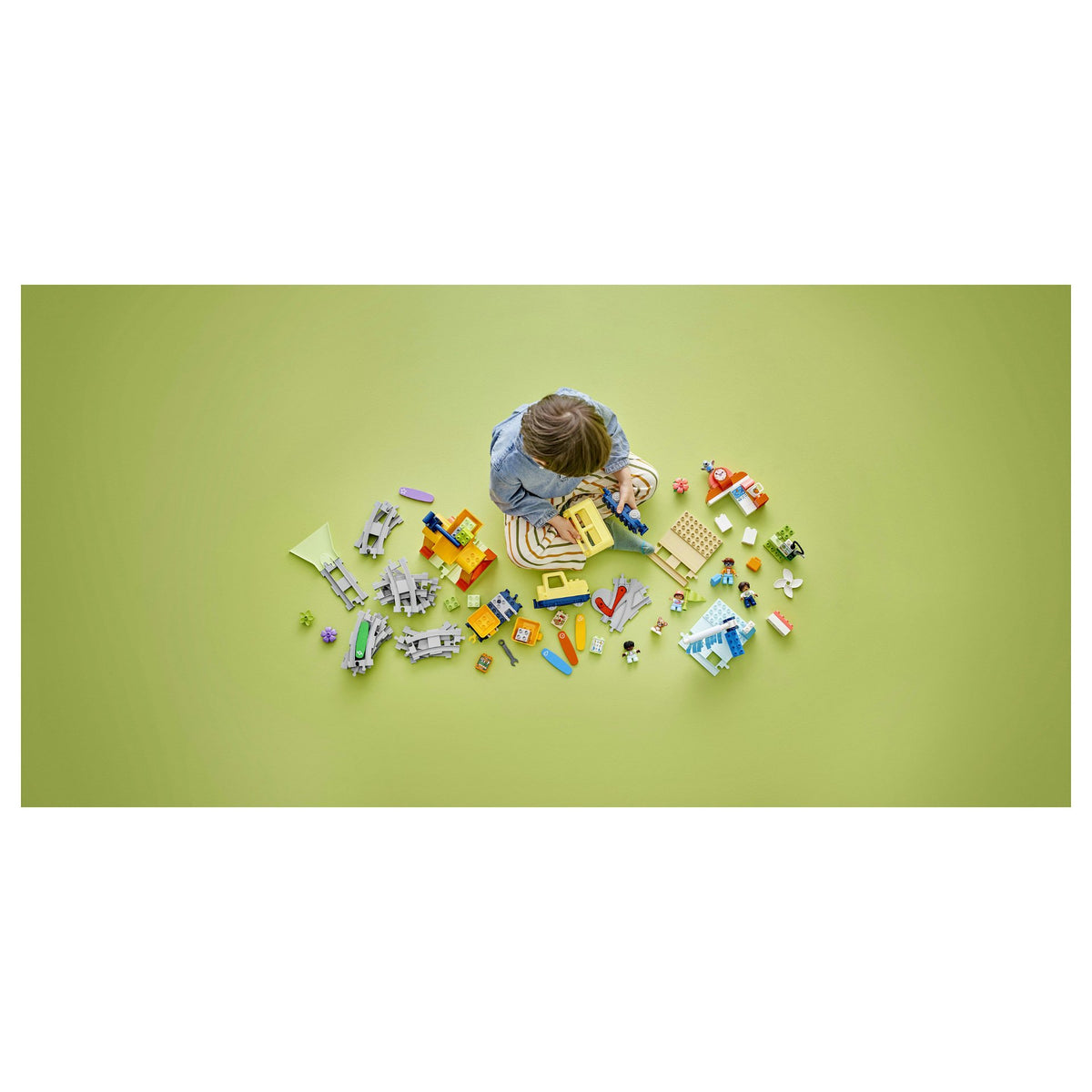 LEGO 10428 DUPLO Town Groe interaktive Eisenbahn