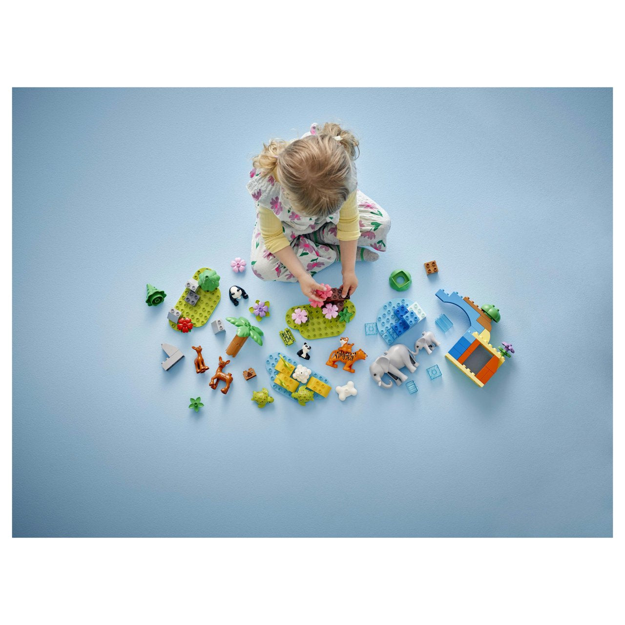 LEGO 10446 DUPLO Town Wildtier-Familien 3-in-1-Set