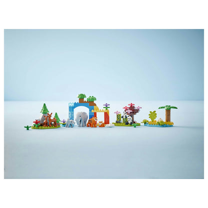 LEGO 10446 DUPLO Town Wildtier-Familien 3-in-1-Set