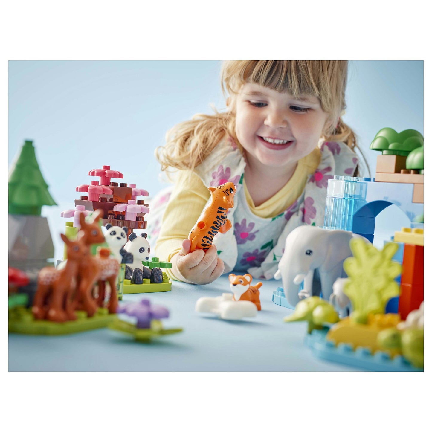LEGO 10446 DUPLO Town Wildtier-Familien 3-in-1-Set