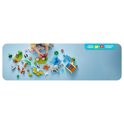 LEGO 10446 DUPLO Town Wildtier-Familien 3-in-1-Set
