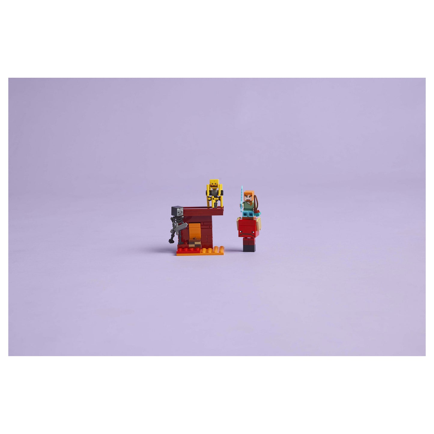 LEGO 21266 Minecraft Das Lava-Duell im Nether