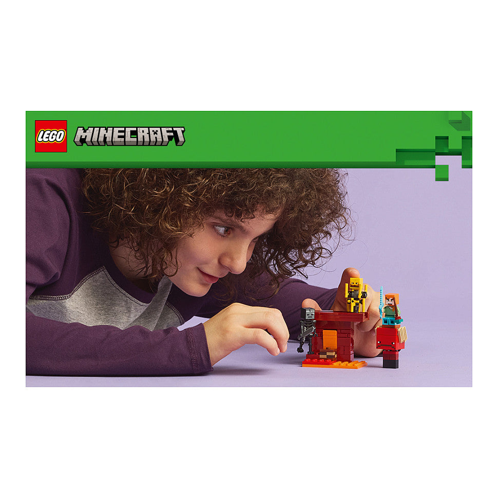 LEGO 21266 Minecraft Das Lava-Duell im Nether