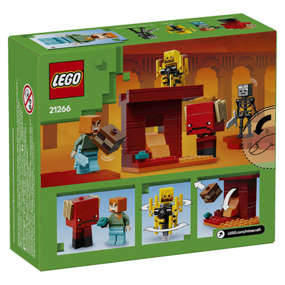 LEGO 21266 Minecraft Das Lava-Duell im Nether