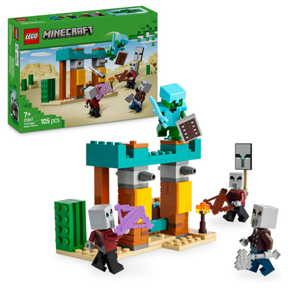 LEGO 21267 Minecraft Die Illager-Wstenpatrouille