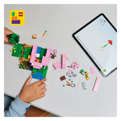 LEGO 21268 Minecraft Das Babyschwein-Haus