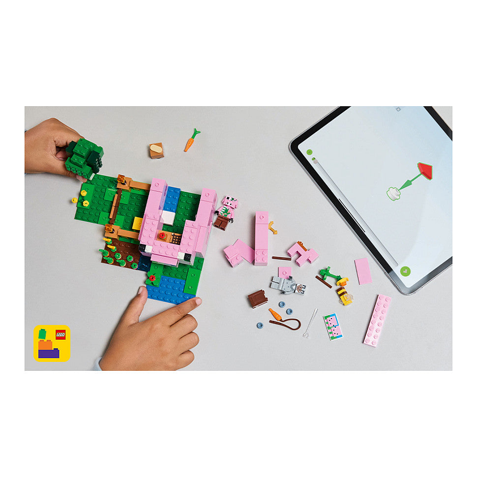 LEGO 21268 Minecraft Das Babyschwein-Haus