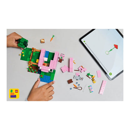 LEGO 21268 Minecraft Das Babyschwein-Haus