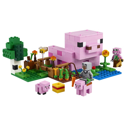 LEGO 21268 Minecraft Das Babyschwein-Haus