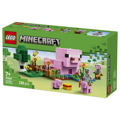 LEGO 21268 Minecraft Das Babyschwein-Haus
