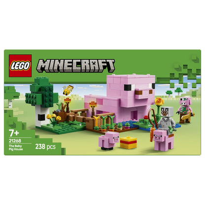 LEGO 21268 Minecraft Das Babyschwein-Haus