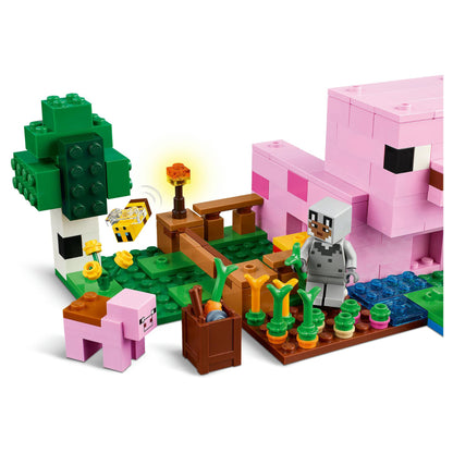 LEGO 21268 Minecraft Das Babyschwein-Haus