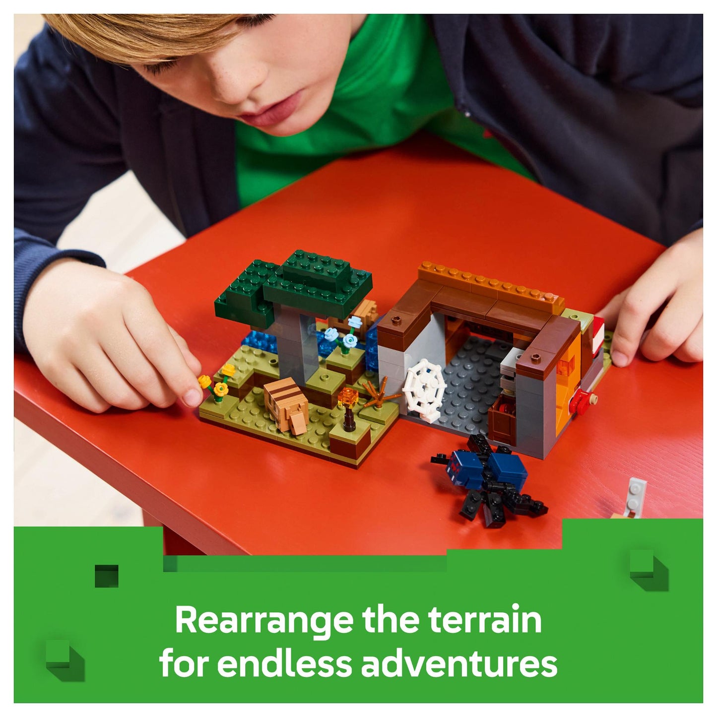 LEGO 21269 Minecraft Die Expedition zur Grteltiermine