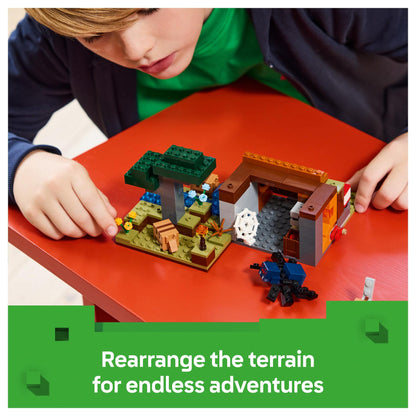 LEGO 21269 Minecraft Die Expedition zur Grteltiermine