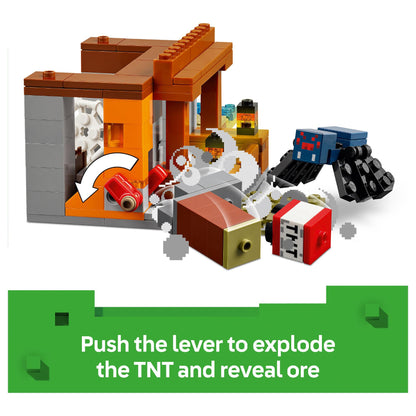 LEGO 21269 Minecraft Die Expedition zur Grteltiermine