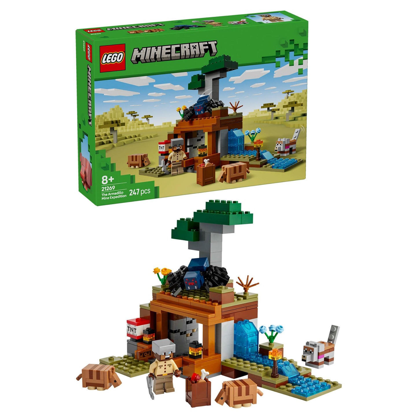 LEGO 21269 Minecraft Die Expedition zur Grteltiermine