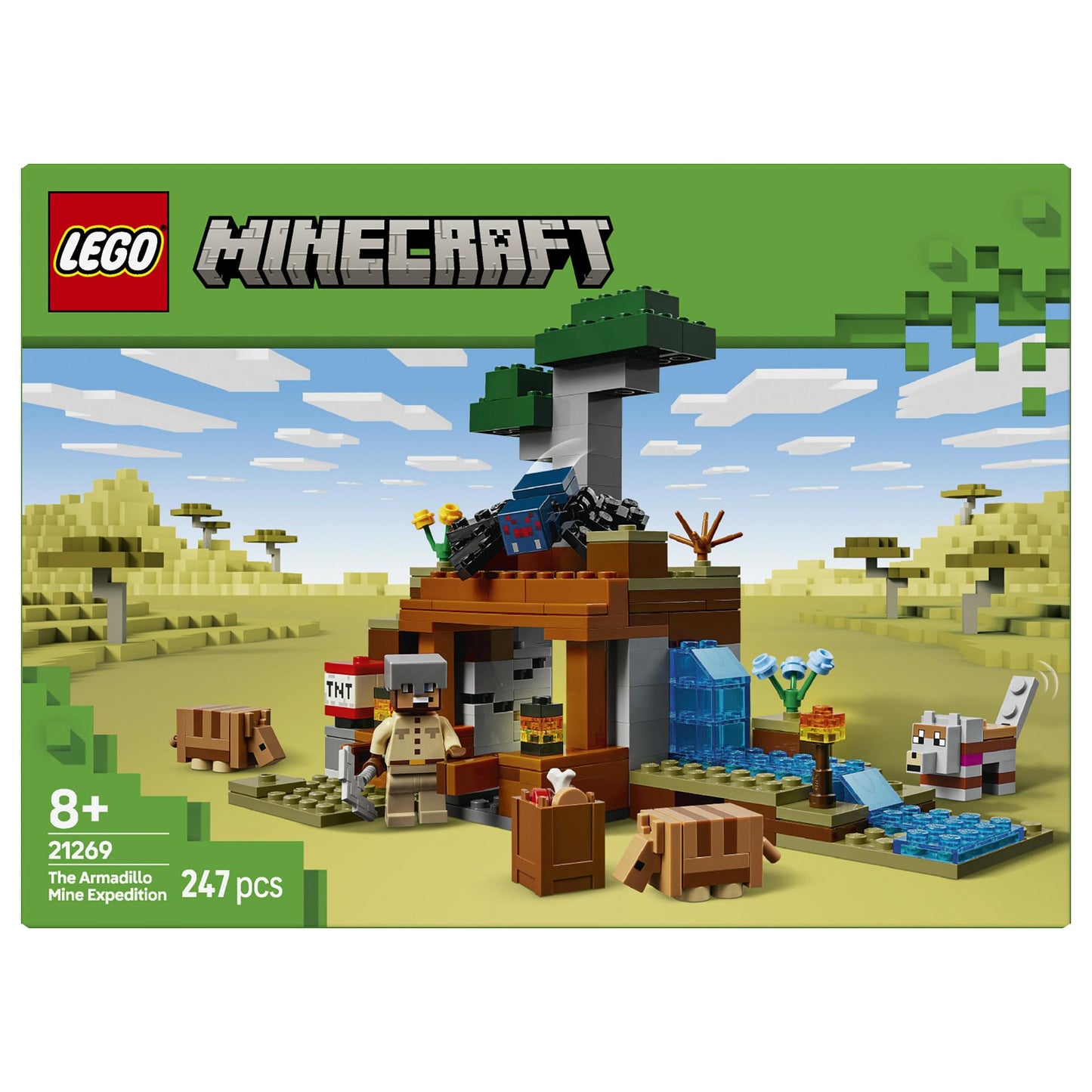 LEGO 21269 Minecraft Die Expedition zur Grteltiermine