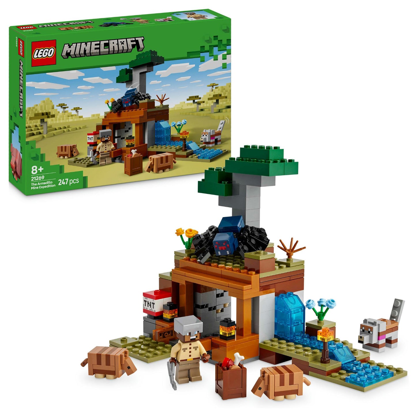 LEGO 21269 Minecraft Die Expedition zur Grteltiermine