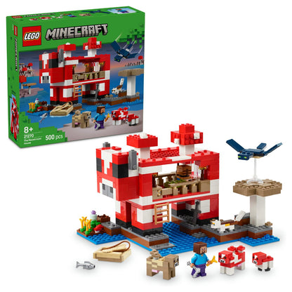 LEGO 21270 Minecraft Das Pilzkuh-Haus