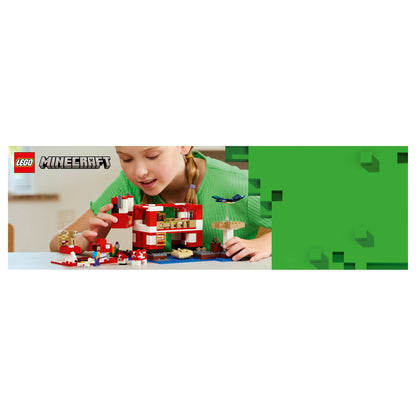 LEGO 21270 Minecraft Das Pilzkuh-Haus