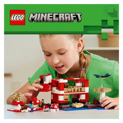 LEGO 21270 Minecraft Das Pilzkuh-Haus