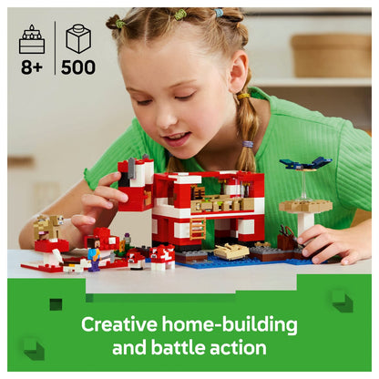 LEGO 21270 Minecraft Das Pilzkuh-Haus