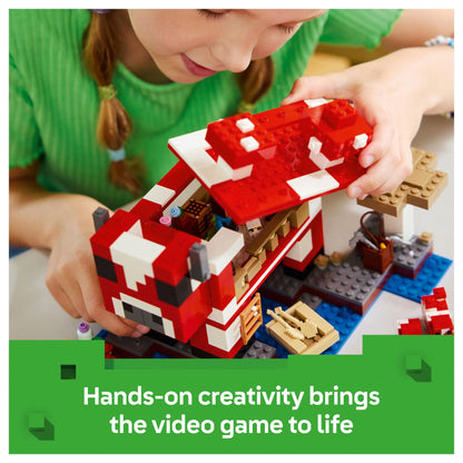 LEGO 21270 Minecraft Das Pilzkuh-Haus