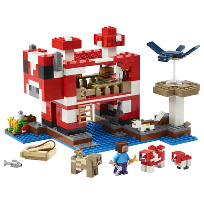 LEGO 21270 Minecraft Das Pilzkuh-Haus