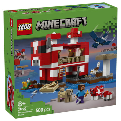 LEGO 21270 Minecraft Das Pilzkuh-Haus