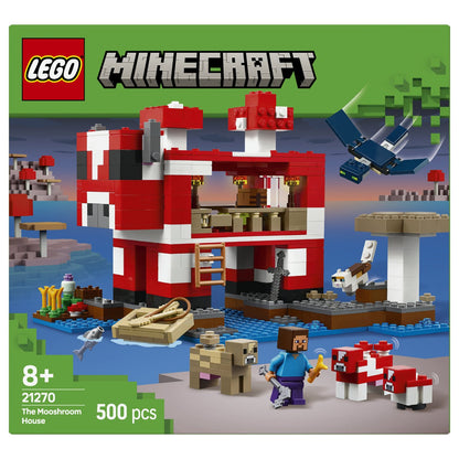 LEGO 21270 Minecraft Das Pilzkuh-Haus