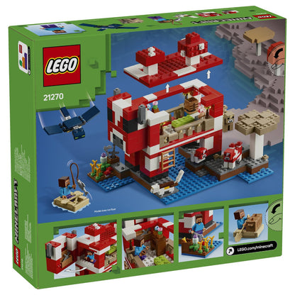 LEGO 21270 Minecraft Das Pilzkuh-Haus