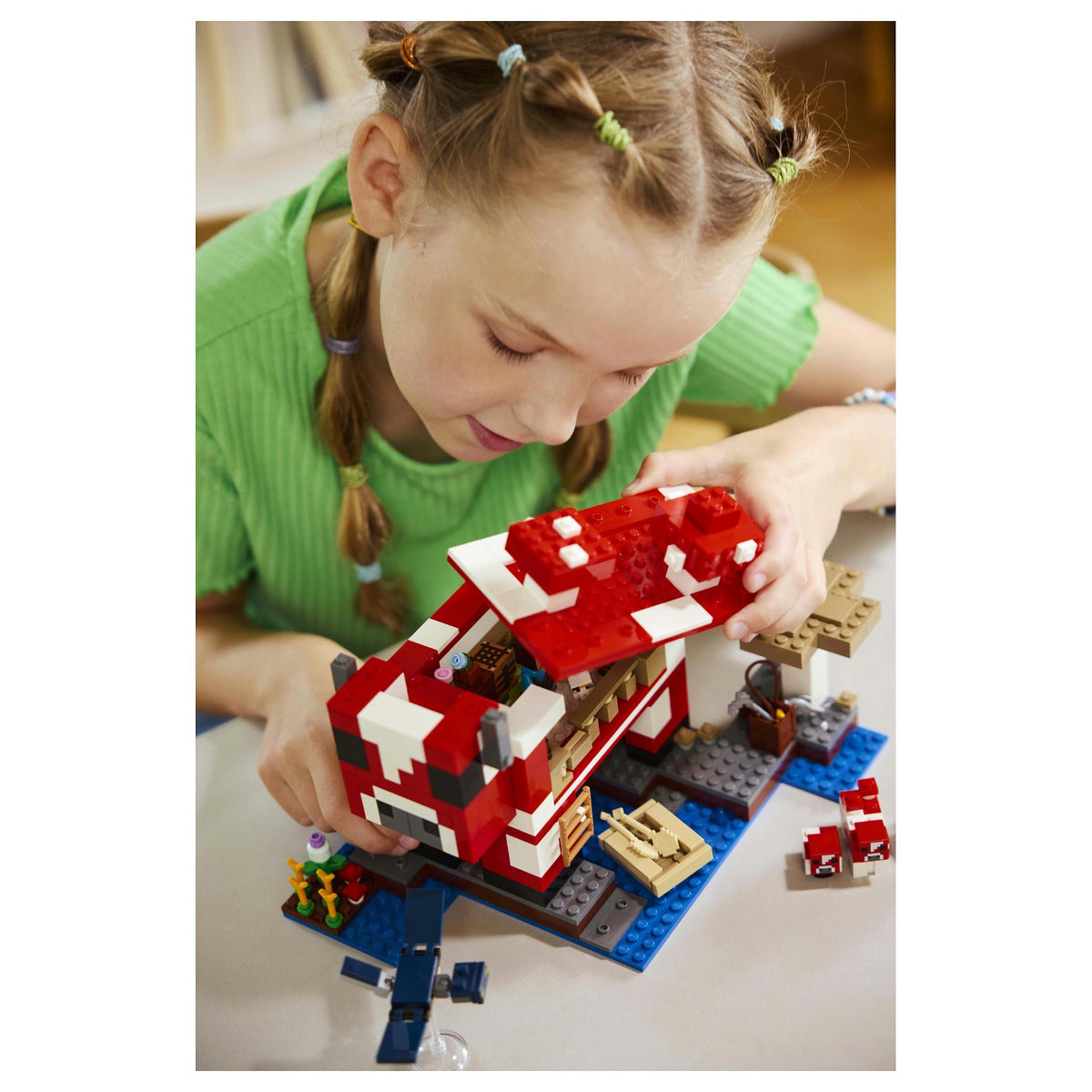 LEGO 21270 Minecraft Das Pilzkuh-Haus