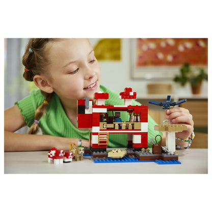 LEGO 21270 Minecraft Das Pilzkuh-Haus