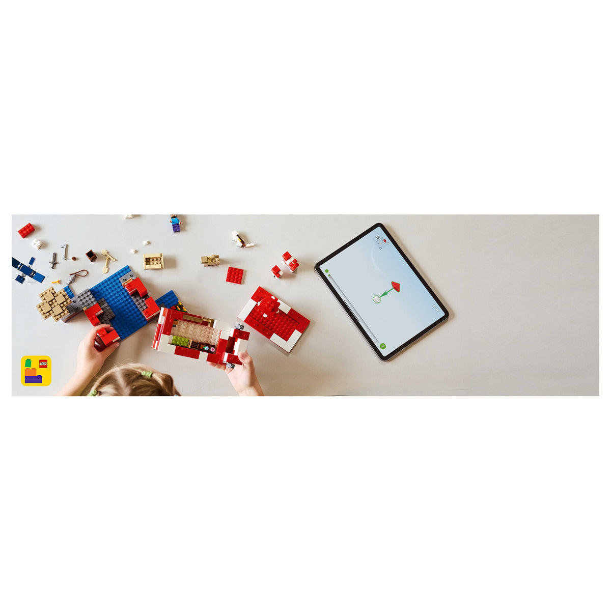 LEGO 21270 Minecraft Das Pilzkuh-Haus