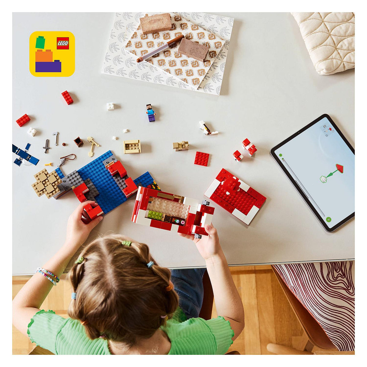 LEGO 21270 Minecraft Das Pilzkuh-Haus