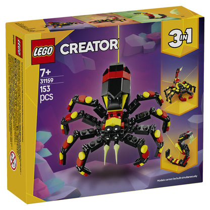 LEGO 31159 Creator 3-in-1 Wilde Tiere: berraschungsspinne