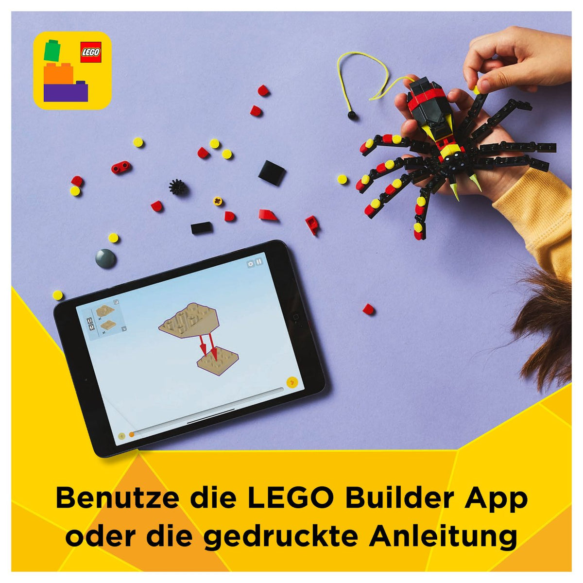 LEGO 31159 Creator 3-in-1 Wilde Tiere: berraschungsspinne