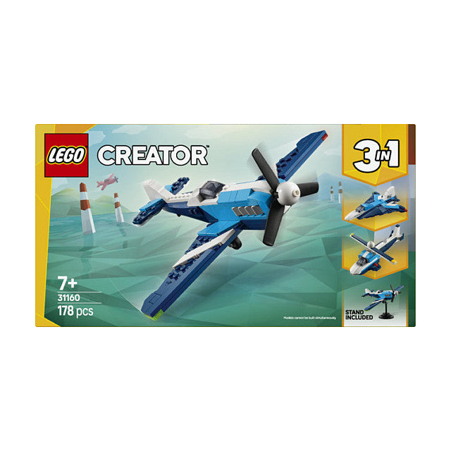 LEGO 31160 Creator 3-in-1 Flieger: Rennflugzeug