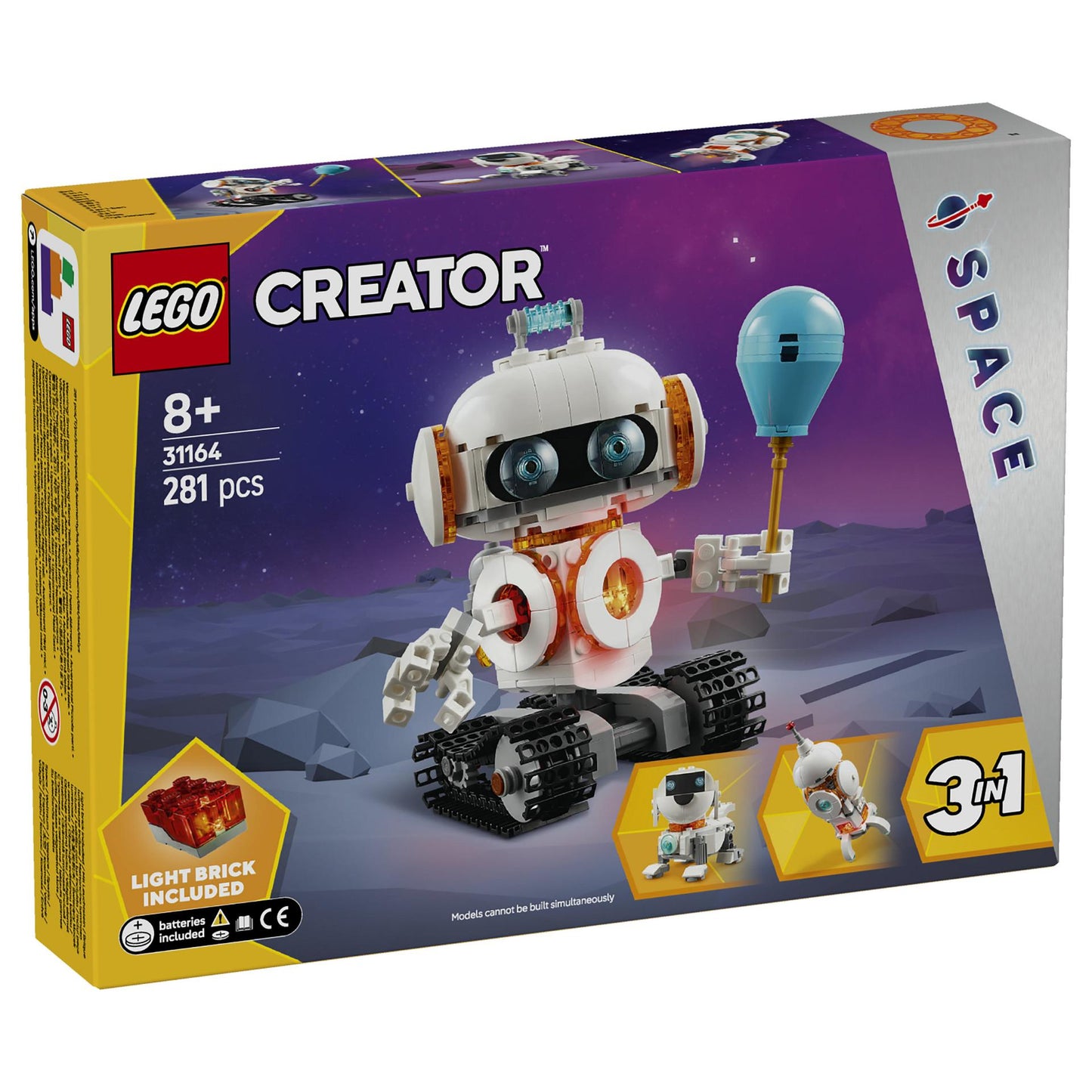 LEGO 31164 Creator 3- in-1 Weltraum-Roboter