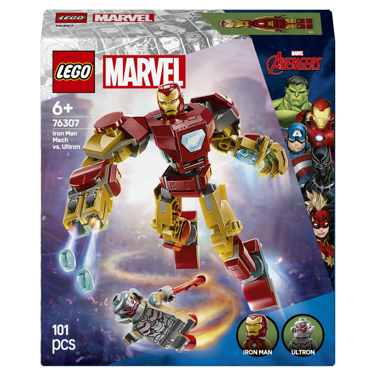 LEGO 76307 Marvel Super Heroes Iron Man Mech vs. Ultron