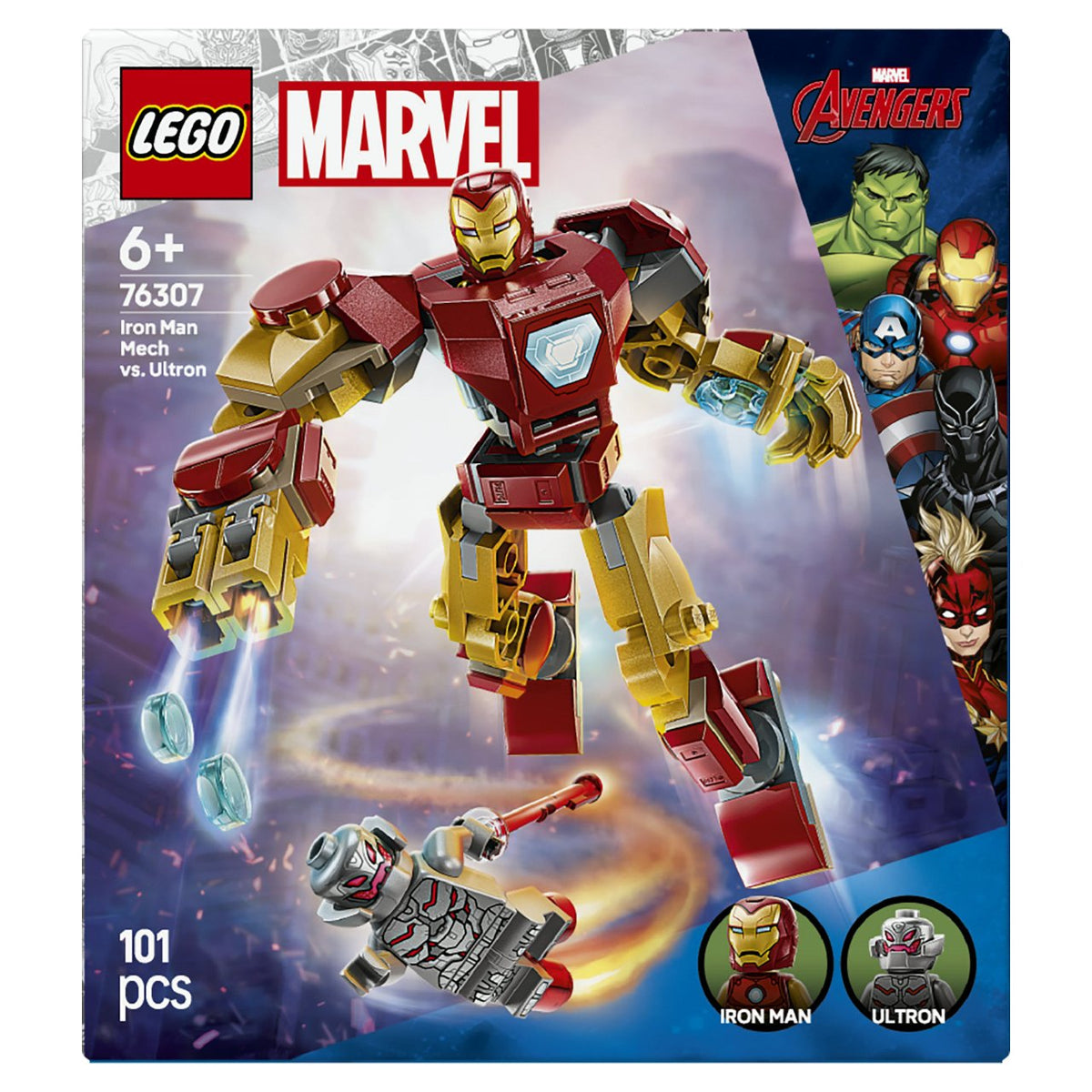 LEGO 76307 Marvel Super Heroes Iron Man Mech vs. Ultron