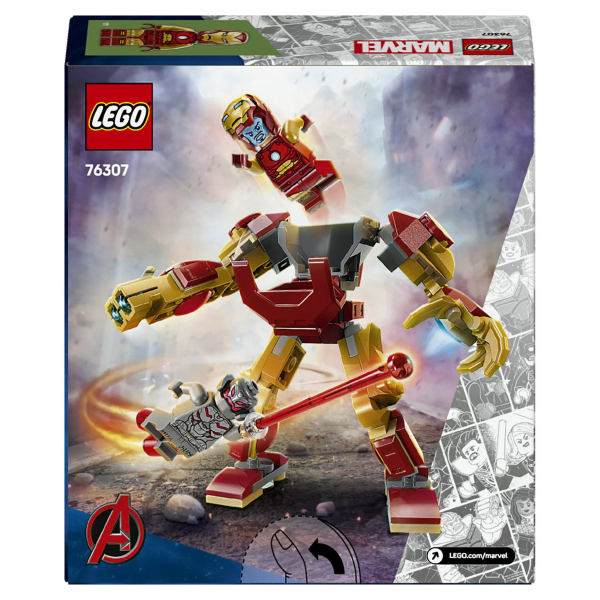 LEGO 76307 Marvel Super Heroes Iron Man Mech vs. Ultron